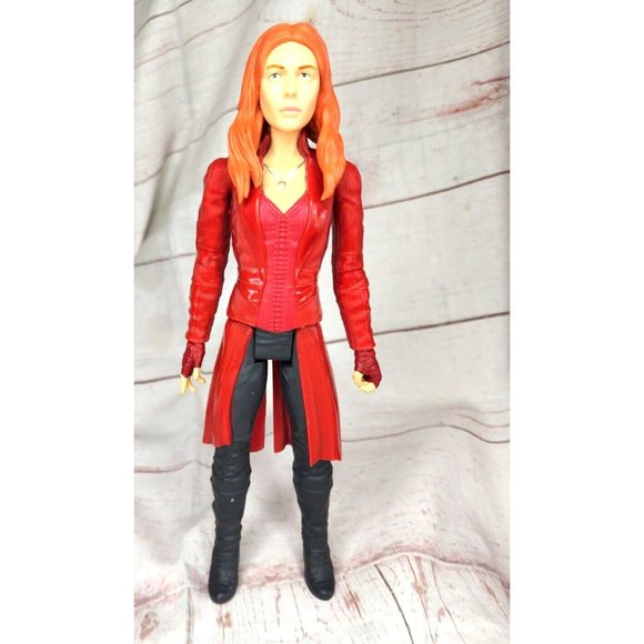 2017 Marvel Hasbro Avengers Infinity War Scarlet The Witch Titan Hero Series - Picture 7 of 12